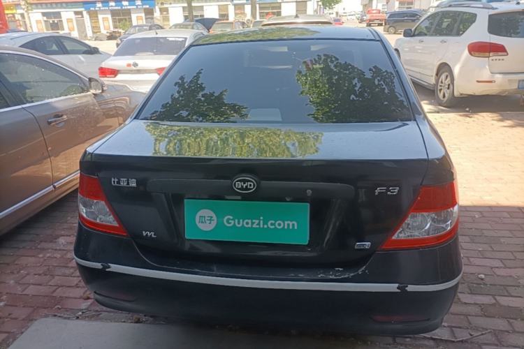 Used BYD F3 2012 Energy-Saving Model 1.5L Manual Comfort Version Rear