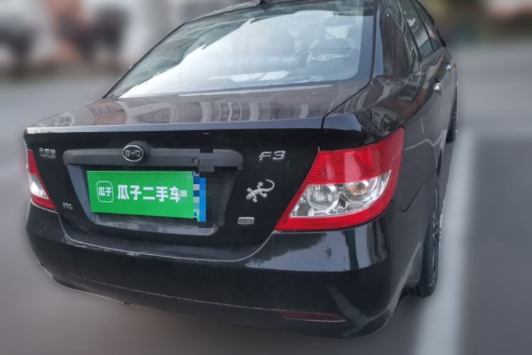 Used BYD F3 2012 Energy-Saving Model 1.5L Manual Comfort Version Rear