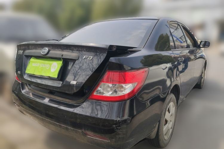 Used BYD F3 2012 Energy-Saving Edition 1.5L Manual Standard Model Rear Right 45 Deg