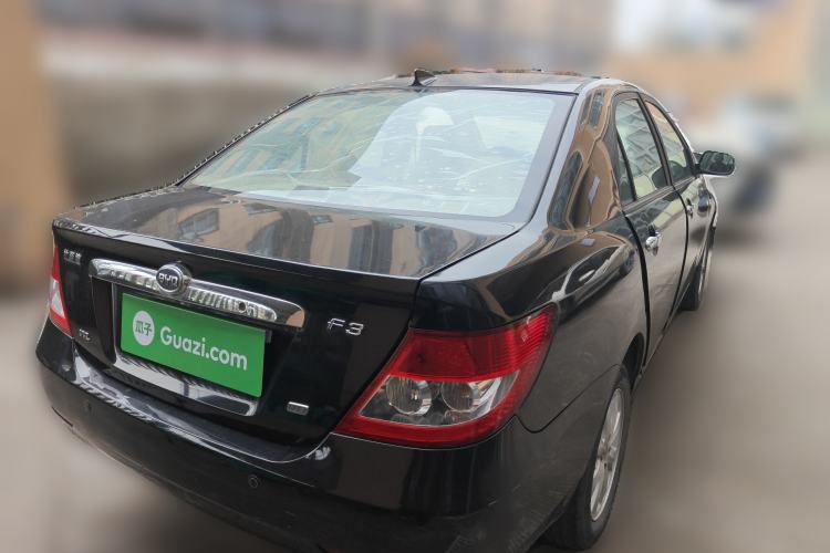Used BYD F3 2012 Energy-Saving Edition 1.5L Manual Luxury Model Rear Right 45 Deg