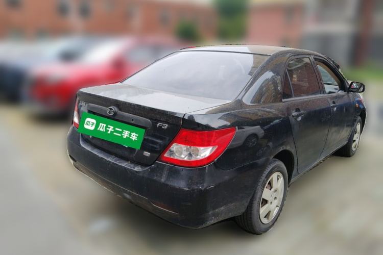 Used BYD F3 2012 Energy-Saving Edition 1.5L Manual Standard Model Rear Right 45 Deg