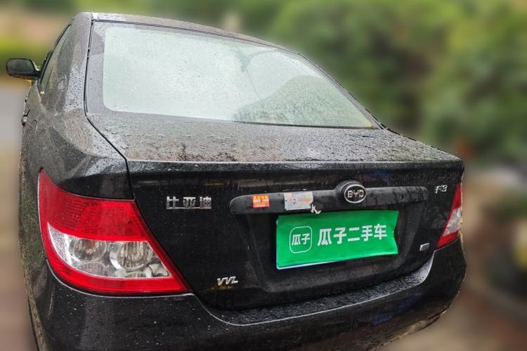 Used BYD F3 2012 Energy-Saving Model 1.5L Manual Comfort Version Rear