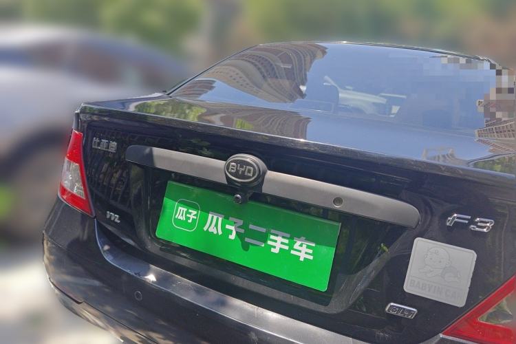 Used BYD F3 2012 Energy-Saving Model 1.5L Manual Comfort Version Rear