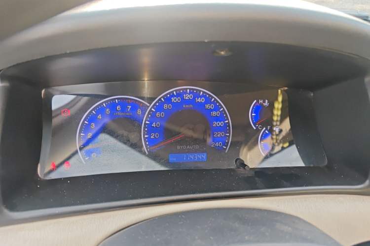 Used BYD F3 2012 Energy-Saving Model 1.5L Manual Comfort Version Instrument Cluster
