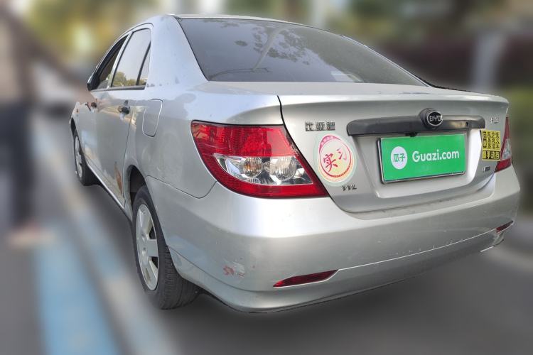 Used BYD F3 2012 Energy-Saving Model 1.5L Manual Comfort Version Rear Left 45 Deg