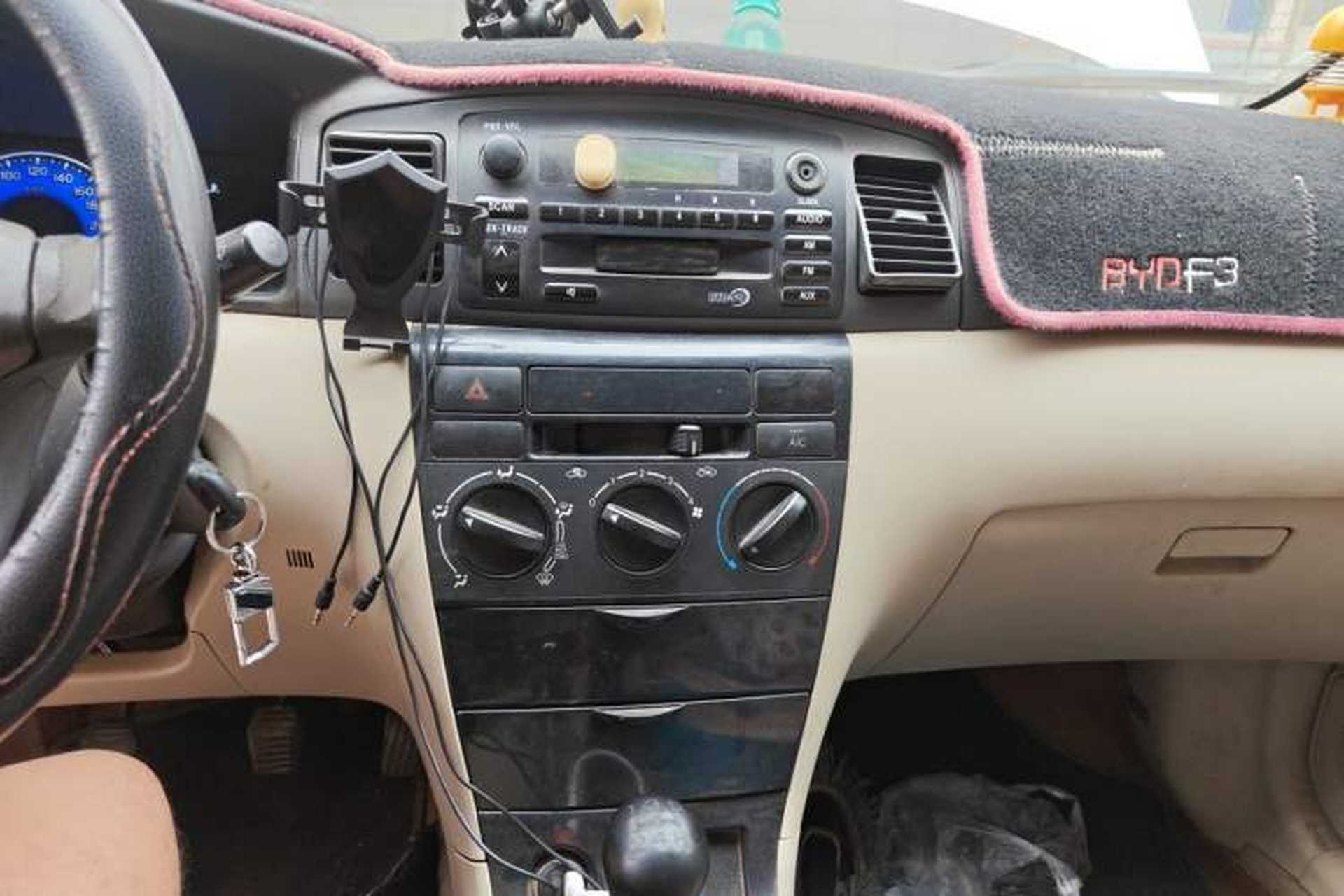 Used BYD F3 2012 Energy-Saving Model 1.5L Manual Comfort Version Audio And AC Panel