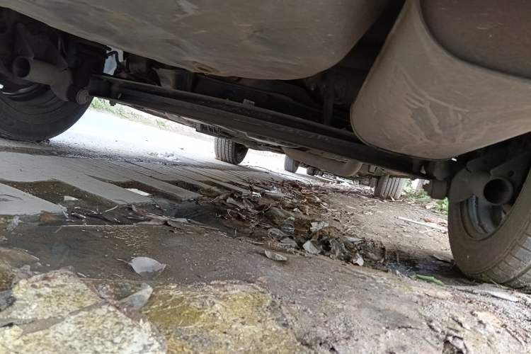 Used BYD F3 2012 Energy-Saving Edition 1.5L Manual Standard Model Chassis Rear