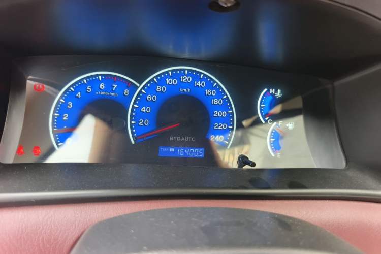 Used BYD F3 2012 Energy-Saving Model 1.5L Manual Comfort Version Instrument Cluster