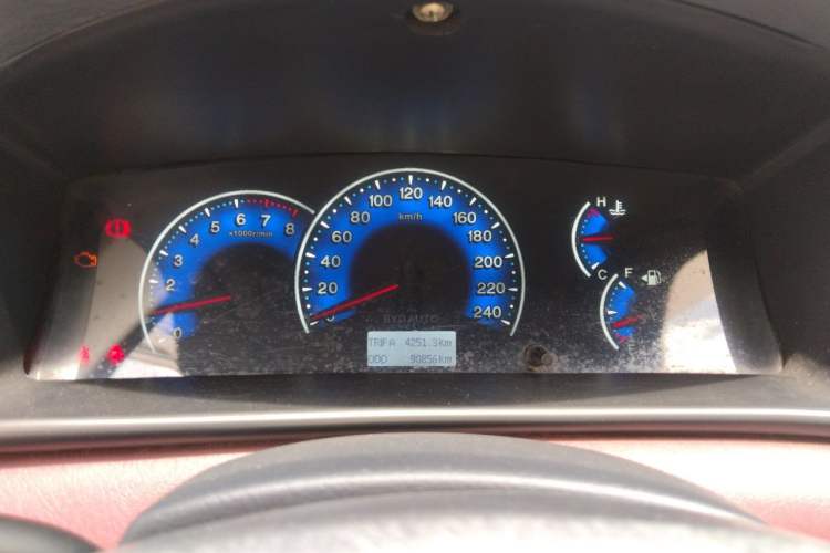Used BYD F3 2012 Energy-Saving Model 1.5L Manual Comfort Version Instrument Cluster