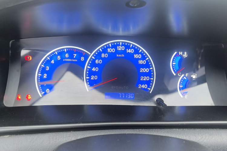 Used BYD F3 2012 Energy-Saving Model 1.5L Manual Comfort Version Instrument Cluster
