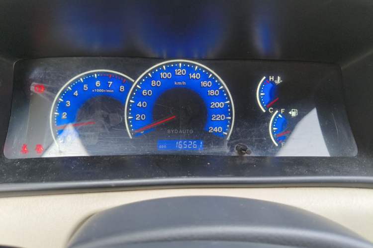 Used BYD F3 2012 Energy-Saving Model 1.5L Manual Comfort Version Instrument Cluster