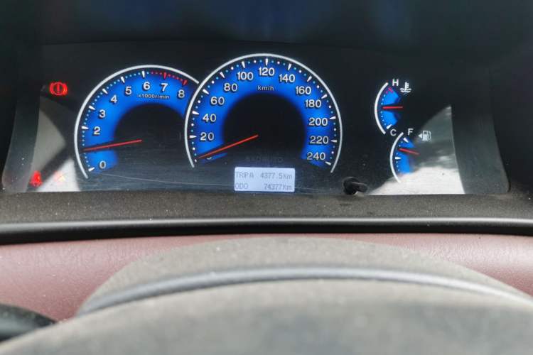 Used BYD F3 2012 Energy-Saving Model 1.5L Manual Comfort Version Odometer Close Up