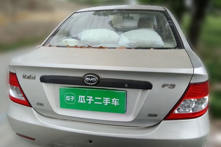 Used BYD F3 2012 Energy-Saving Edition 1.5L Manual Standard Model Rear