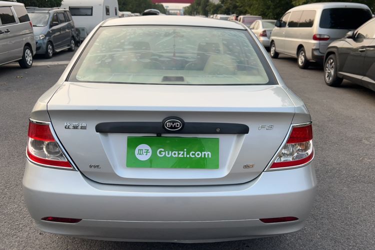Used BYD F3 2012 Energy-Saving Model 1.5L Manual Comfort Version Rear