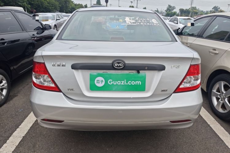 Used BYD F3 2012 Energy-Saving Model 1.5L Manual Comfort Version Rear