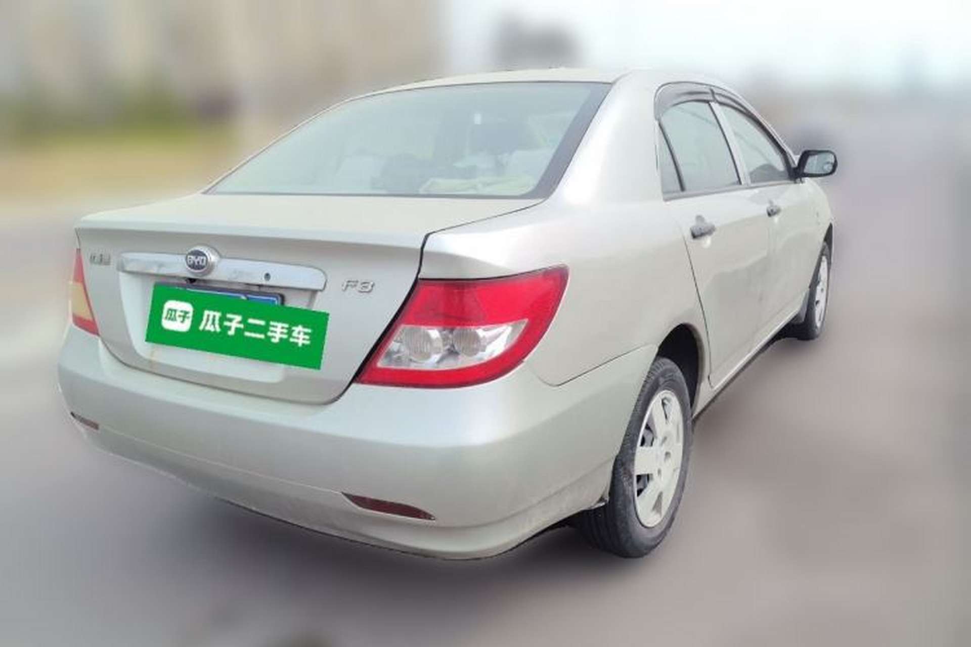Used BYD F3 2012 Energy-Saving Edition 1.5L Manual Standard Model Rear Right 45 Deg
