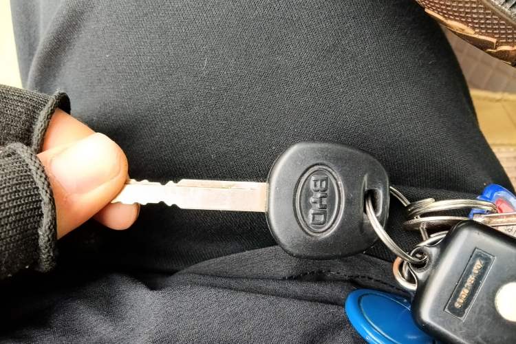 Used BYD F3 2012 Energy-Saving Edition 1.5L Manual Standard Model Vehicle Key