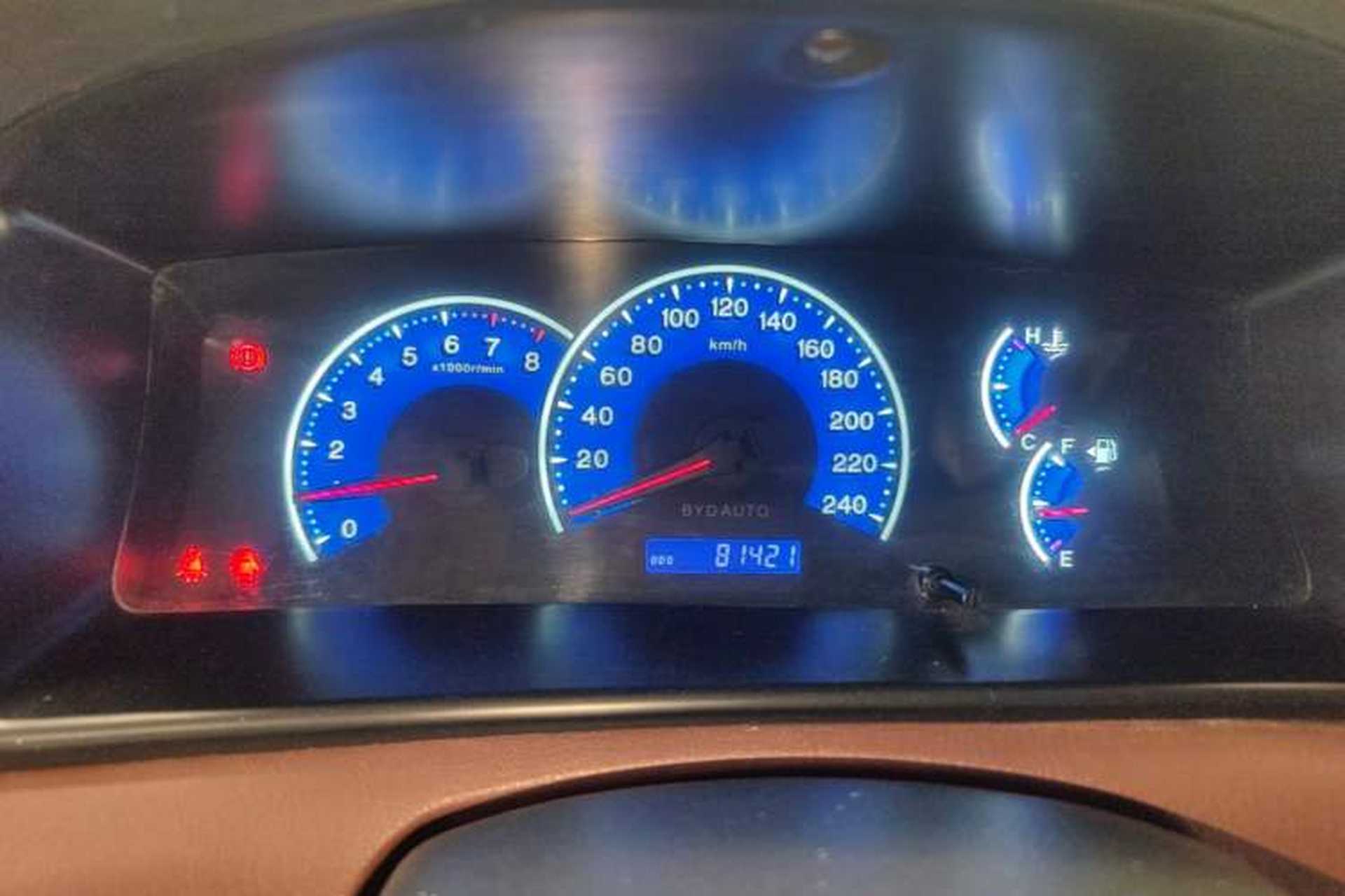 Used BYD F3 2012 Energy-Saving Model 1.5L Manual Comfort Version Instrument Cluster