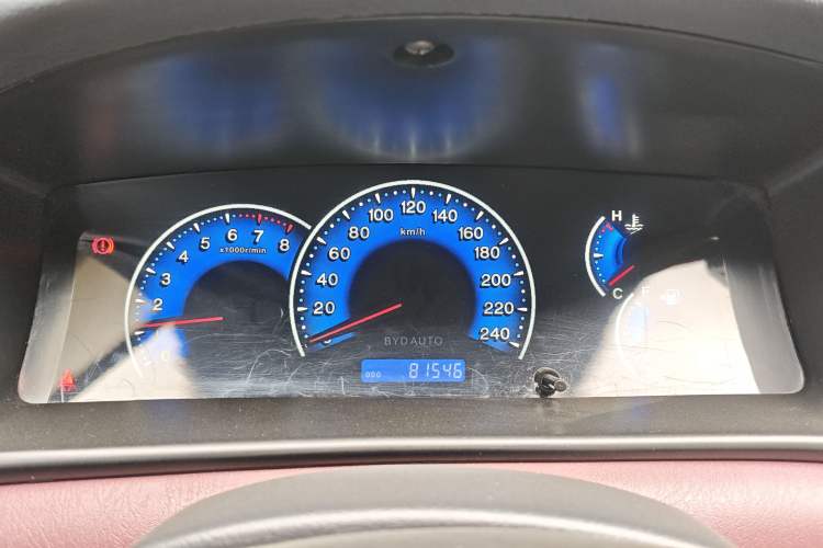 Used BYD F3 2012 Energy-Saving Model 1.5L Manual Comfort Version Instrument Cluster