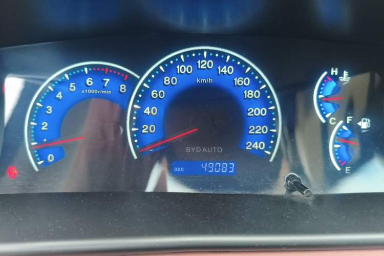 Used BYD F3 2012 Energy-Saving Model 1.5L Manual Comfort Version Instrument Cluster