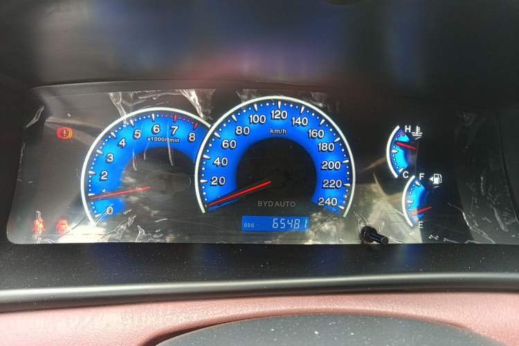 Used BYD F3 2012 Energy-Saving Model 1.5L Manual Comfort Version Instrument Cluster