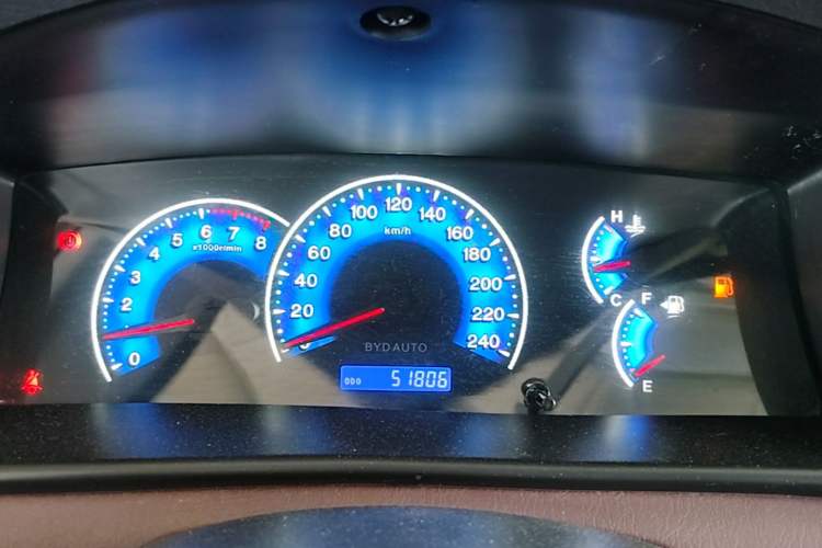 Used BYD F3 2012 Energy-Saving Model 1.5L Manual Comfort Version Instrument Cluster