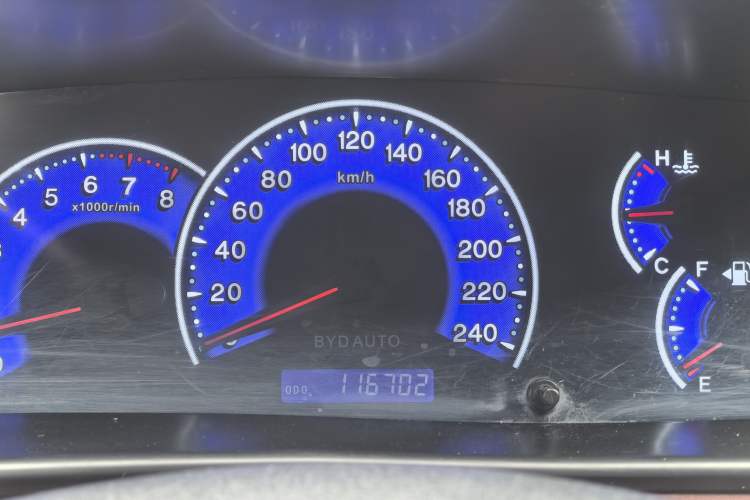 Used BYD F3 2012 Energy-Saving Model 1.5L Manual Comfort Version Instrument Cluster