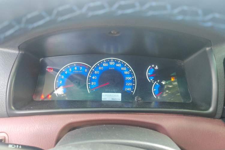 Used BYD F3 2012 Energy-Saving Model 1.5L Manual Comfort Version Instrument Cluster