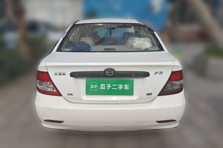Used BYD F3 2012 Energy-Saving Model 1.5L Manual Comfort Version Rear
