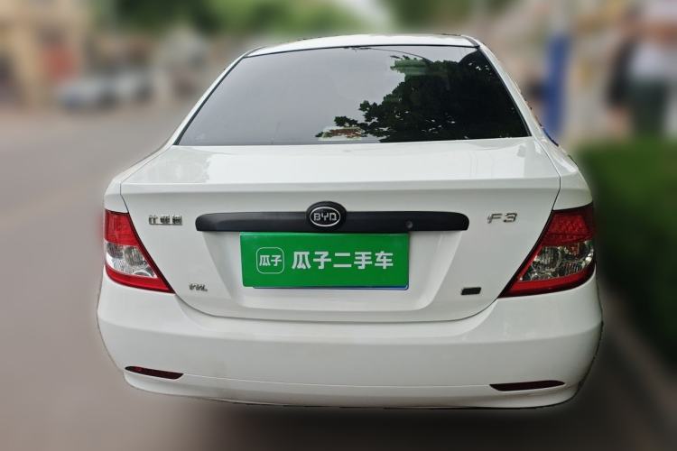 Used BYD F3 2012 Energy-Saving Model 1.5L Manual Comfort Version Rear