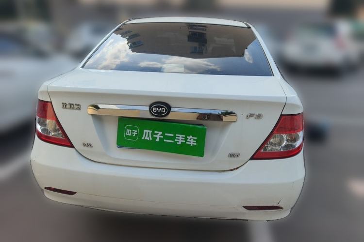 Used BYD F3 2012 Energy-Saving Model 1.5L Manual Comfort Version Rear