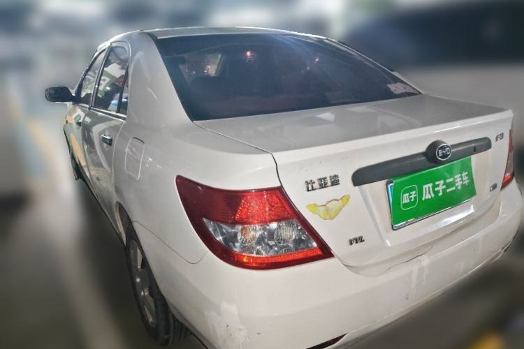 Used BYD F3 2012 Energy-Saving Model 1.5L Manual Comfort Version Rear Left 45 Deg