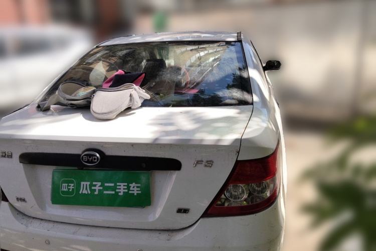 Used BYD F3 2012 Energy-Saving Model 1.5L Manual Comfort Version Rear Right 45 Deg