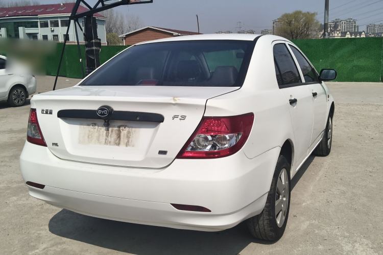 Used BYD F3 2012 Energy-Saving Model 1.5L Manual Comfort Version Rear Right 45 Deg