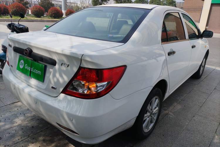 Used BYD F3 2012 Energy-Saving Model 1.5L Manual Comfort Version Rear Right 45 Deg