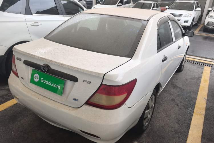 Used BYD F3 2012 Energy-Saving Model 1.5L Manual Comfort Version Rear Right 45 Deg