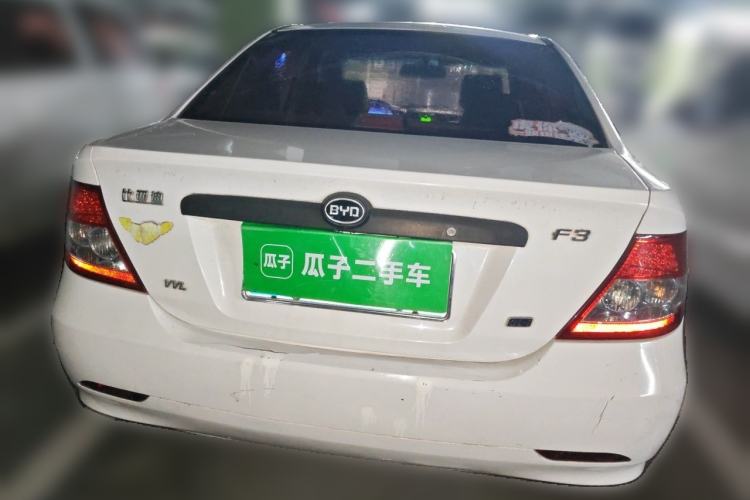 Used BYD F3 2012 Energy-Saving Model 1.5L Manual Comfort Version Rear