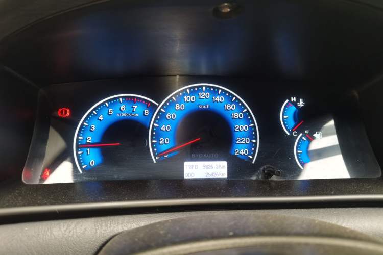 Used BYD F3 2013 Energy-Efficient Model 1.5L Manual Comfort Version Instrument Cluster