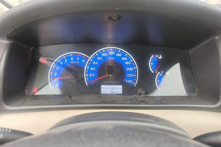 Used BYD F3 2013 Energy-Efficient Model 1.5L Manual Comfort Version Instrument Cluster