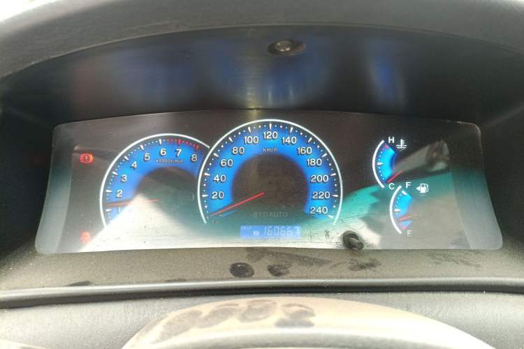 Used BYD F3 2013 Energy-Efficient Model 1.5L Manual Comfort Version Instrument Cluster