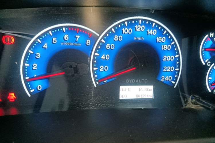 Used BYD F3 2013 Energy-Efficient Model 1.5L Manual Comfort Version Instrument Cluster