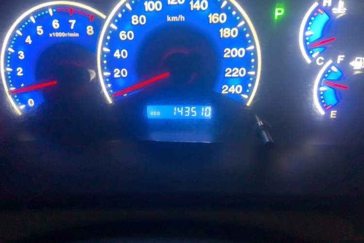 Used BYD F3 2013 1.5L Automatic Standard Edition Odometer Close Up
