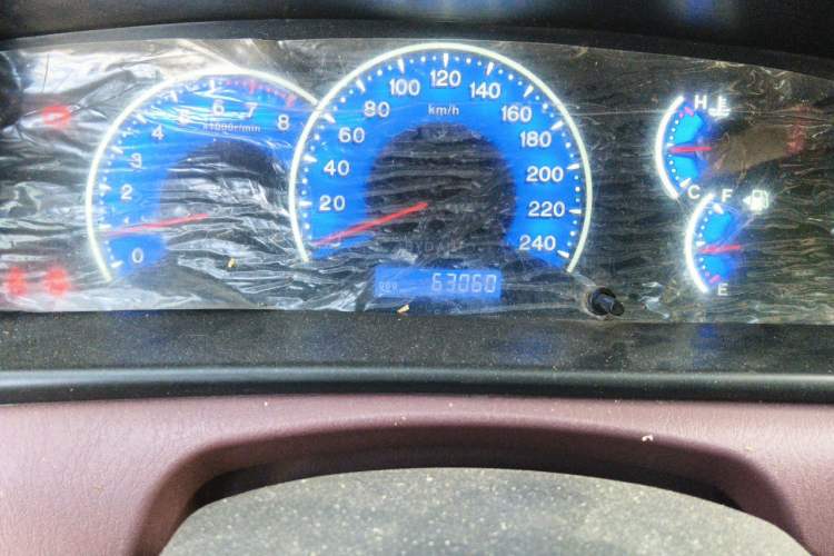 Used BYD F3 2013 1.5L Manual Comfort Model CNG Odometer Close Up