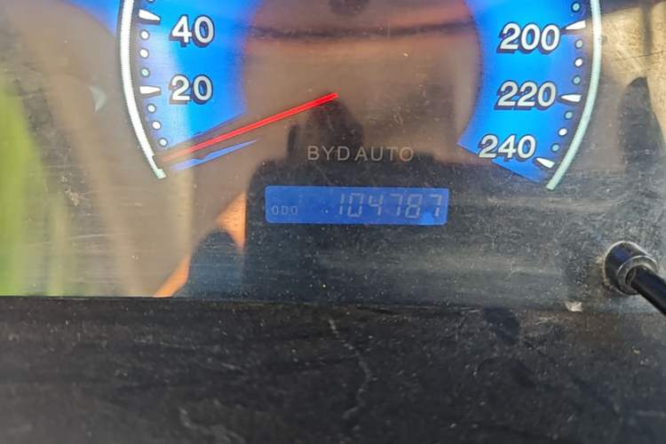 Used BYD F3 2013 Energy-Efficient Model 1.5L Manual Comfort Version Odometer Close Up
