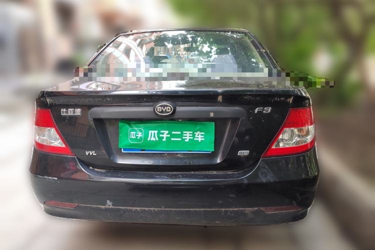 Used BYD F3 2013 Energy-Efficient Model 1.5L Manual Comfort Version Rear