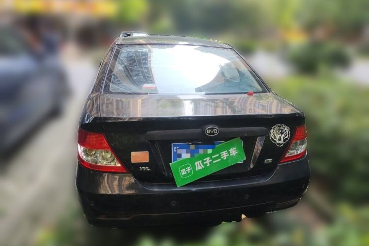 Used BYD F3 2013 Energy-Efficient Model 1.5L Manual Comfort Version Rear