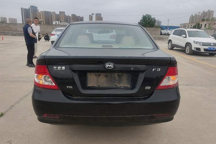 Used BYD F3 2013 Energy-Efficient Model 1.5L Manual Comfort Version Rear