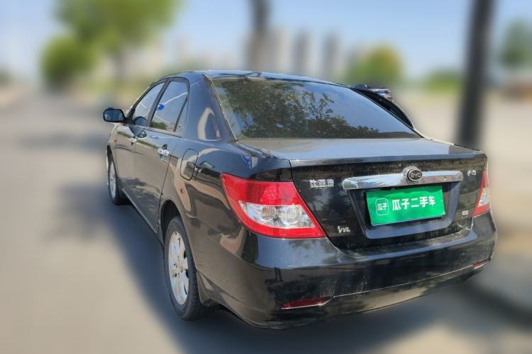 Used BYD F3 2013 Energy-Saving Edition 1.5L Manual Standard Model Rear Left 45 Deg