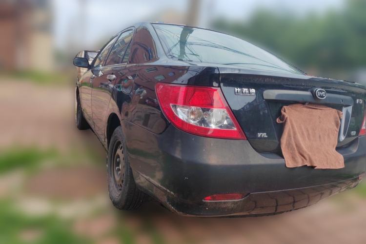 Used BYD F3 2013 Energy-Efficient Model 1.5L Manual Comfort Version Rear Left 45 Deg