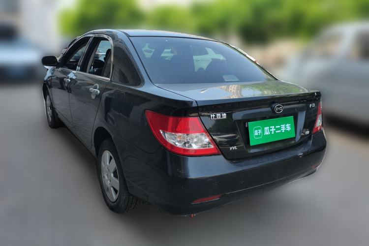 Used BYD F3 2013 Energy-Efficient Model 1.5L Manual Comfort Version Rear Left 45 Deg